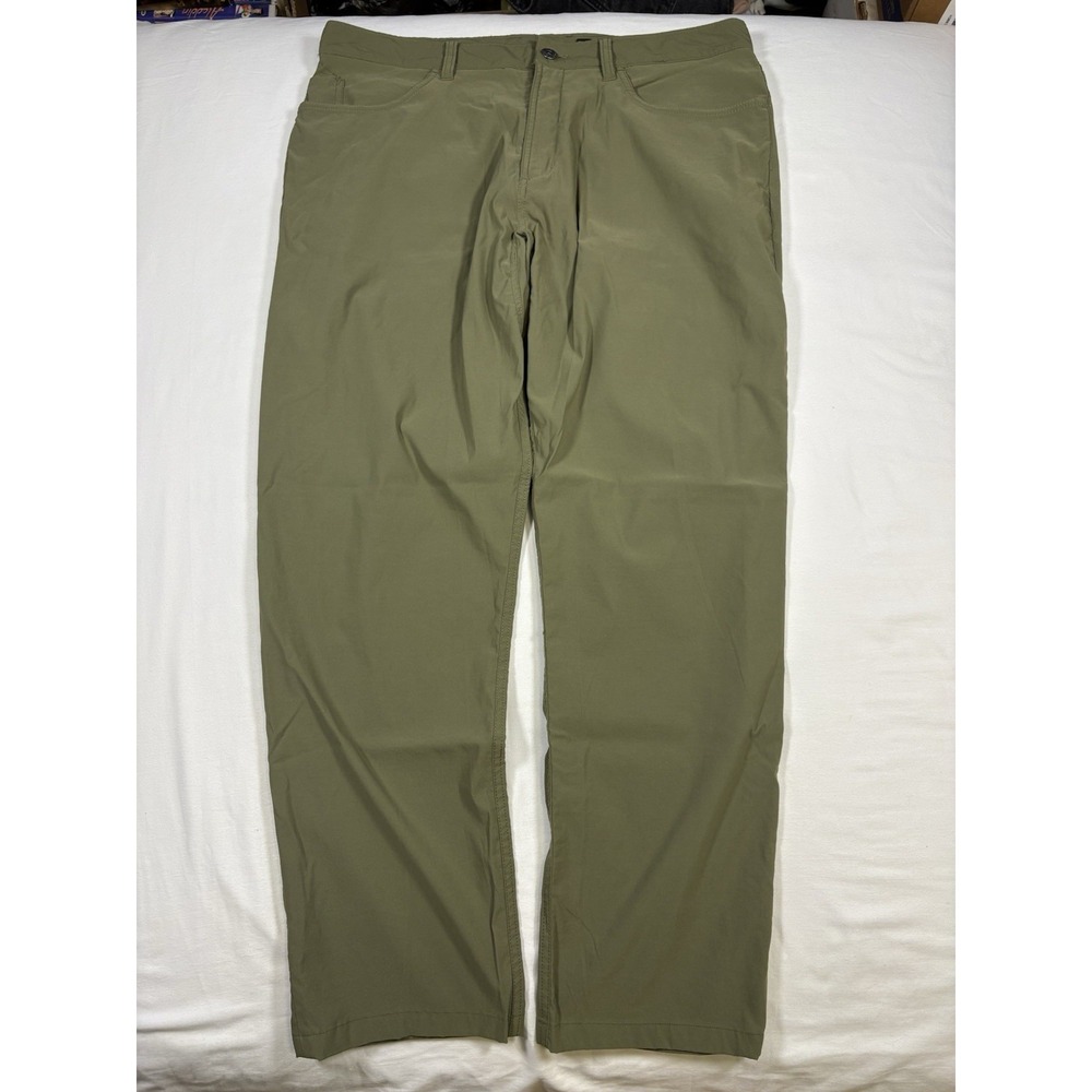 The North Face Sprag 5-Pocket Pants Mens 38 Regular Olive Green Hiking